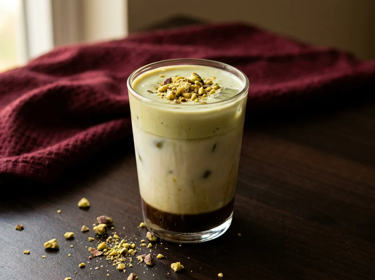 CAFE LATTE FLAVOUR PISTHACIO ICE