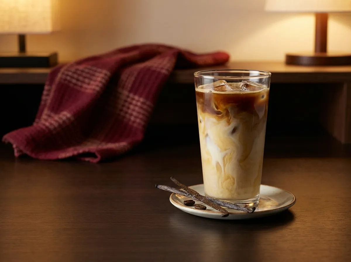 CAFE LATTE FLAVOUR VANILLA ICE