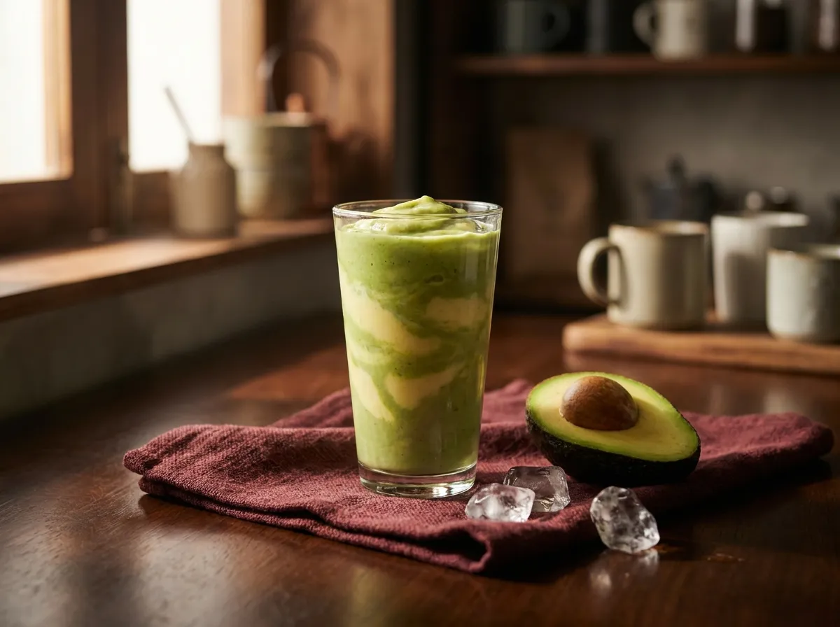MATCHA AVOCADO ICE