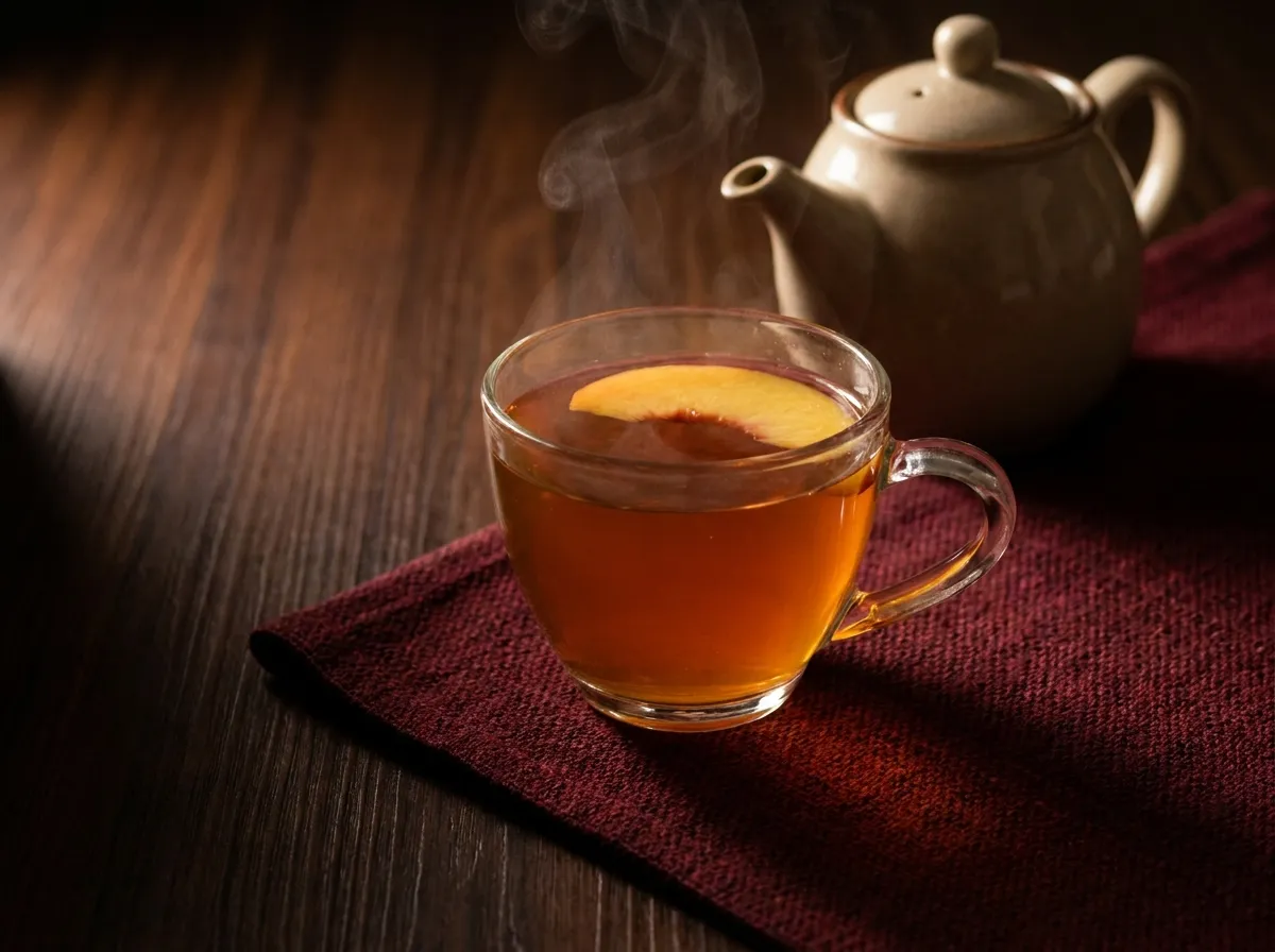 PEACH TEA HOT