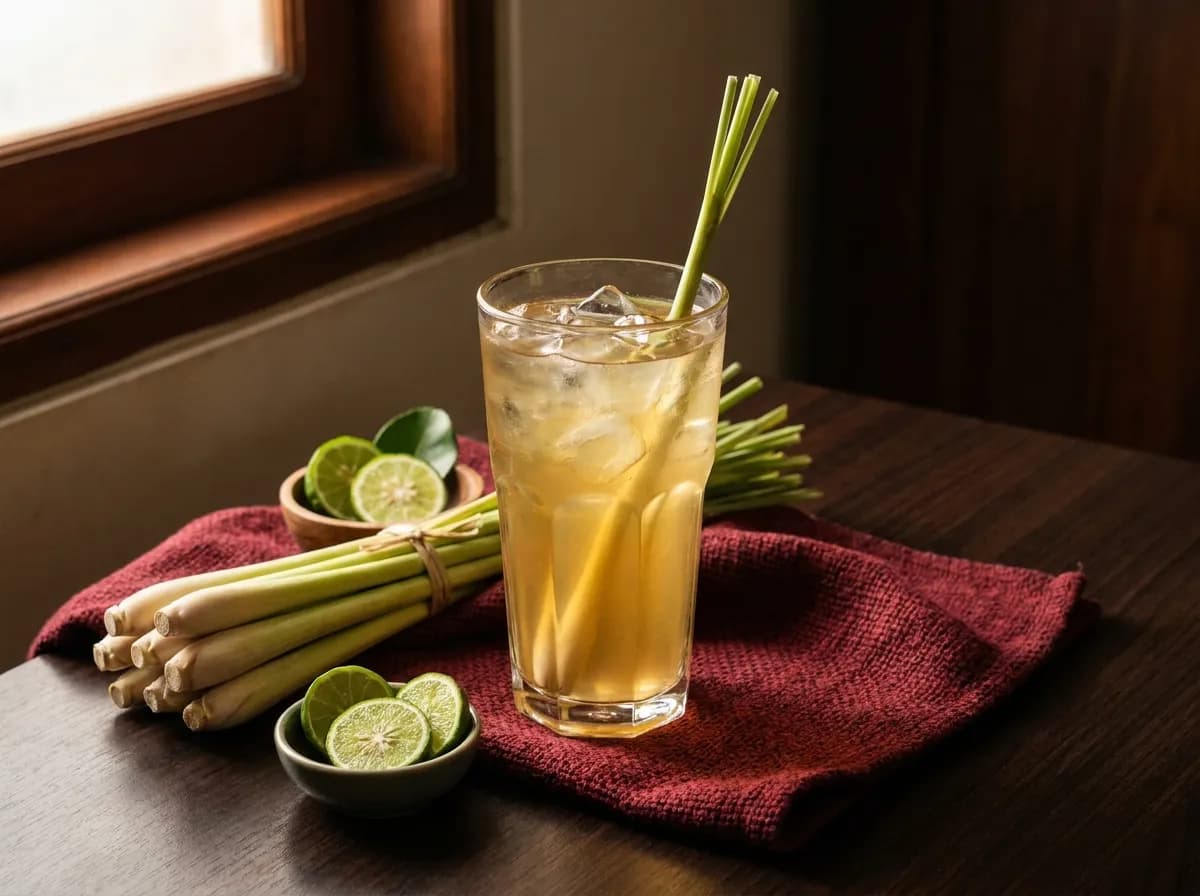 LEMONGRASS TEA ICE