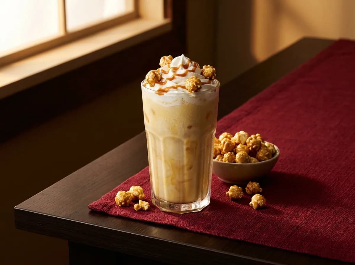 CREAMY POPCORN MILK