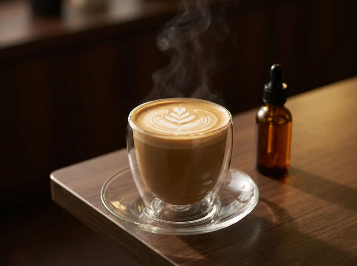 CAFE LATTE FLAVOUR HAZELNUT HOT