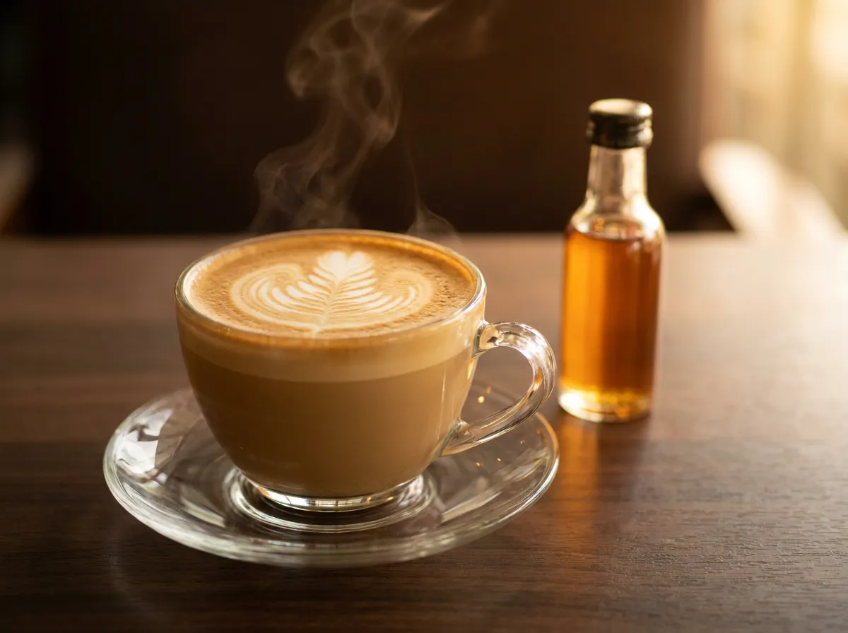 CAFE LATTE FLAVOUR VANILLA HOT